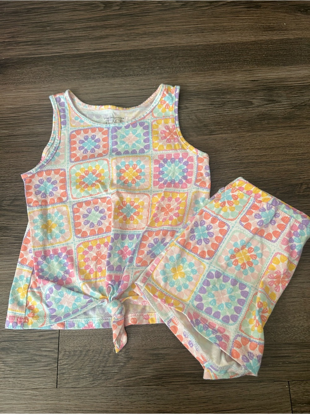 3/$12 Children’s Place Tank Top and Shorts Set Girls Size 2T